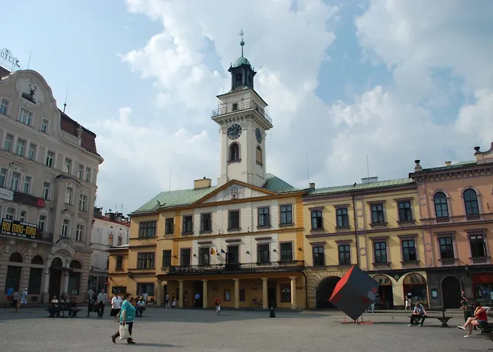 Cieszynski Stary Rynek Цешин